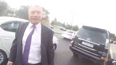 Motosikletçi ilə dalaşan Sultan Dadaşov vəfat etdi - VİDEO