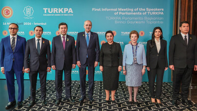 TÜRKPA üzv dövlətlərinin parlament sədrlərinin 1-ci qeyri-rəsmi görüşü oldu - FOTO