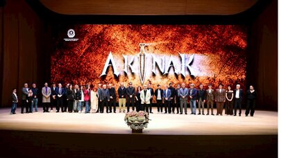 Heydər Əliyev Mərkəzində “Akinak” tammatejlı bədii filminin premyerası keçirildi -  FOTOLAR