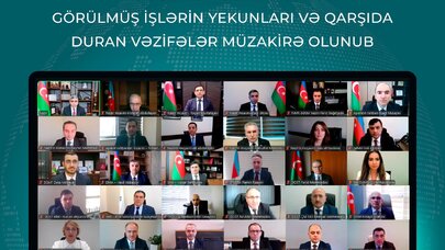 Əmək və sosial müdafiə sahəsində görülmüş işlərin yekunları müzakirə olundu
