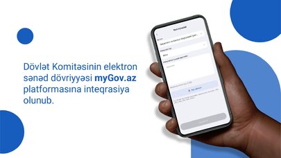 Dövlət Komitəsinin elektron sənəd dövriyyəsi myGov platformasına inteqrasiya olundu