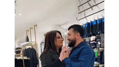 Azərbaycanlı müğənninin əri ilə romantik ANLARI -  VİDEO