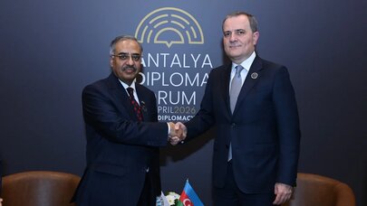 Ceyhun Bayramov "D-8" təşkilatının baş katibi ilə görüşdü