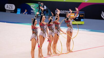 Bakıda bədii gimnastika üzrə keçirilən Dünya kubokuna yekun vuruldu