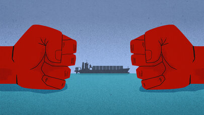 İranda Hörmüz boğazına görə PARÇALANMA BAŞLADI