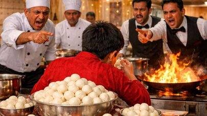 Toyda dəhşət: Ofisiant uşağı şirniyyata görə təndirə atdı - FOTO