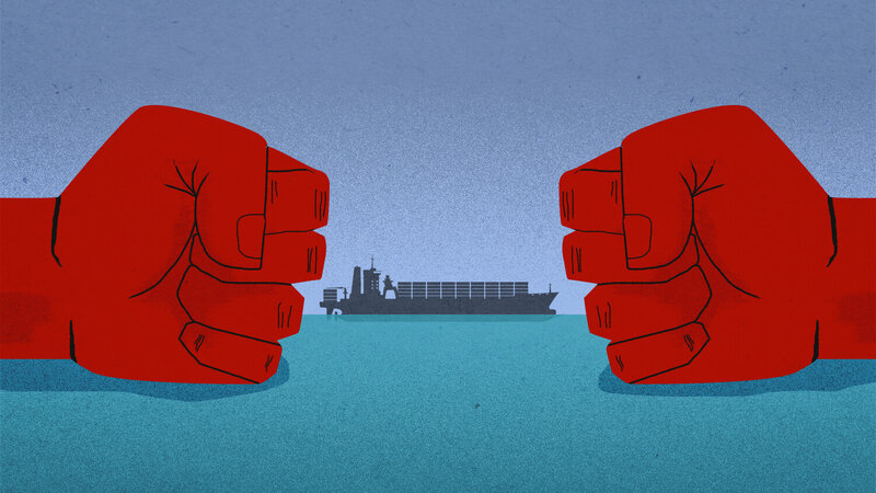 İranda Hörmüz boğazına görə PARÇALANMA BAŞLADI