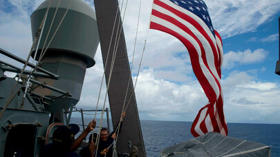ABŞ Karib dənizində gəmiyə zərbə endirdi