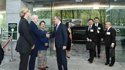 Ceyhun Bayramov Banqkokda səfərdədir - FOTO