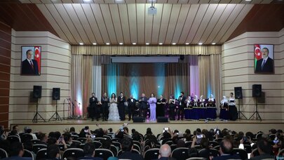 Rəşid Behbudov adına teatrın Lənkəranda qastrol konserti - FOTO