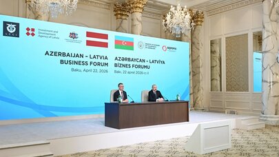 Bakıda Azərbaycan-Latviya biznes-forumu keçirildi