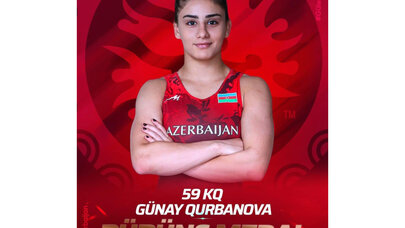 Qadın güləşçimiz Avropa üçüncüsü oldu