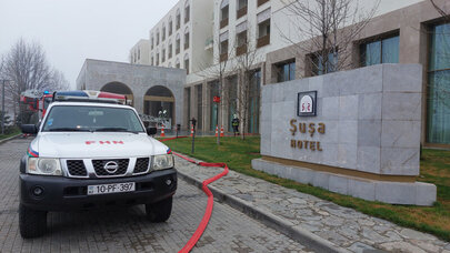 FHN Şuşa Otel-Konqres Mərkəzi Kompleksində təlim keçirdi - FOTO/VİDEO