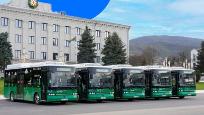Xankəndidə şəhərdaxili avtobus marşrutları fəaliyyətə başlayır