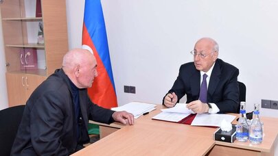 Zakir Fərəcov vətəndaş qəbulu keçirdi - FOTO