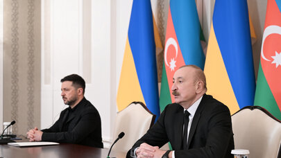 İlham Əliyev: Ukrayna ilə əməkdaşlığımızın çox güclü siyasi təməli var