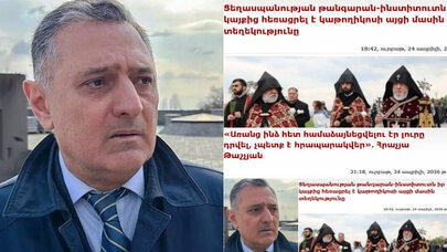 Qondarma erməni soyqırımı muzeyində qalmaqal