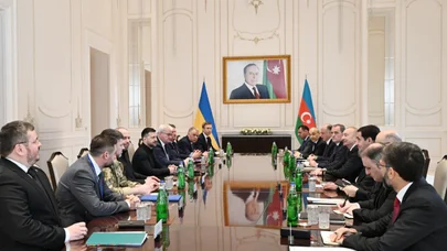 Qəbələdə Azərbaycan və Ukrayna prezidentlərinin geniş tərkibdə görüşü keçirilir