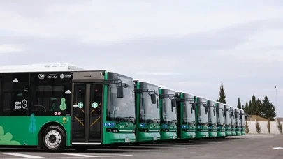 Xankəndidə şəhərdaxili avtobus marşrutları fəaliyyətə başladı