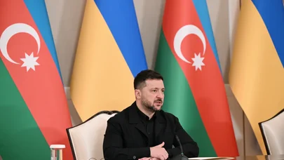 Zelenski Ukraynaya yardıma görə İlham Əliyevə təşəkkür etdi