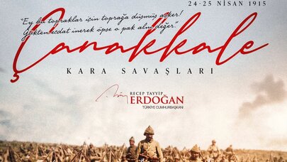 Ərdoğan Çanaqqala zəfəri ilə bağlı paylaşım etdi - FOTO