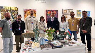 Azərbaycan Almaniyada keçirilən beynəlxalq incəsənət sərgisində təmsil olunur