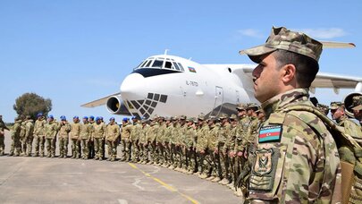 Hərbçilərimiz "EFES-2026" təlimində iştirak üçün Türkiyəyə yola düşdülər