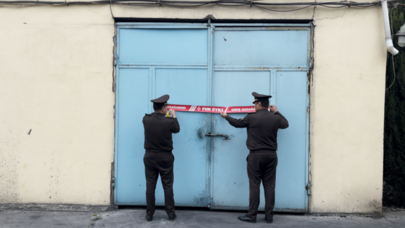 Yanğın təhlükəli müəssisənin fəaliyyəti dayandırıldı - VİDEO