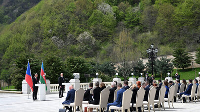 Çexiya ilə çox fəal siyasi dialoqumuz var - İlham Əliyev