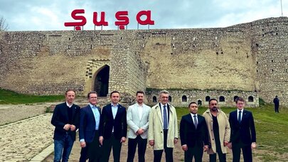 Bundestaqın nümayəndə heyəti Şuşa və Xankəndidə