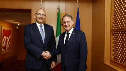 Elçin Əmirbəyov İtaliya XİN başçısının müavini ilə görüşdü - FOTO