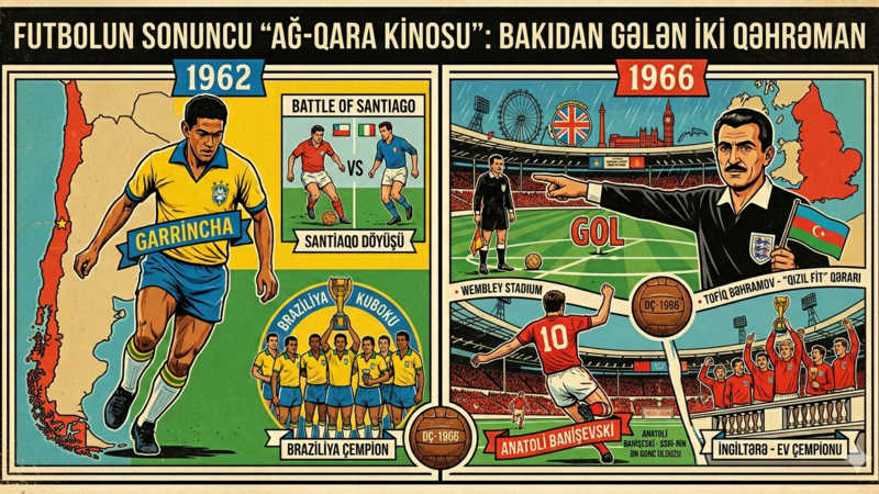 Futbolun sonuncu "ağ-qara kinosu": Baş qəhrəmanların ikisi Bakıdan gəlmişdi