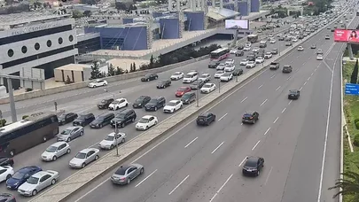 Hazırda hansı yollarda tıxac var? - Siyahı