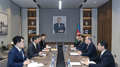 Ceyhun Bayramov Cin-Hyon Paiki qəbul etdi