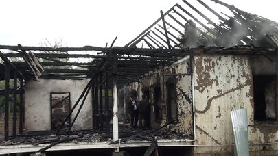 Kənddəki evində yanaraq öldü - Rusiyadan təzə qayıtmışdı - Video