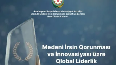 Azərbaycan İngiltərə təşkilatından mədəni irs üzrə beynəlxalq mükafat aldı