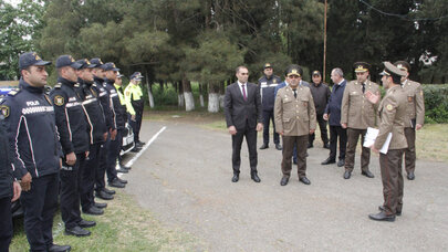 FHN-in Cənub Regional Mərkəzi mülki müdafiə məşqi keçirdi - FOTO