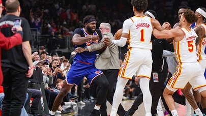 NBA-da kütləvi dava, hakim xəsarət aldı