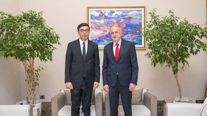 Fərid Qayıbov Serbiyanın idman naziri ilə görüşdü - FOTO
