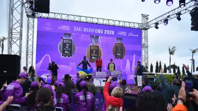 “Bakı Marafonu 2026”da mükafatlandırma mərasimi oldu