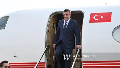 Türkiyənin vitse-prezidenti İrəvandadır