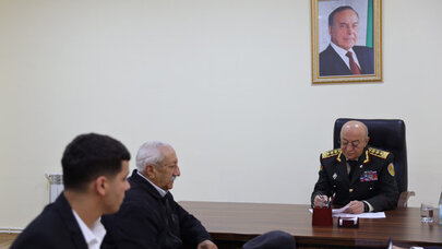 Kəmaləddin Heydərov Xankəndidə vətəndaşları qəbul etdi - FOTO
