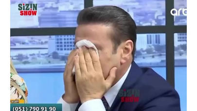 Əməkdar artsitin ifasına hönkür-hönkür AĞLADI - VİDEO
