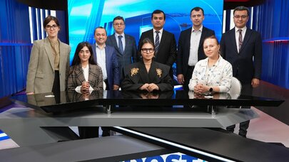 Özbəkistan nümayəndə heyəti DOST Agentliyinin fəaliyyəti ilə tanış oldu - FOTO