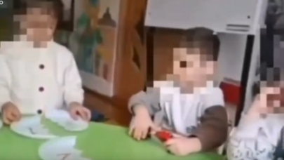 Gəncədə bağçada biabırçılıq - Tərbiyəçi azyaşlıları təhqir etdi - VİDEO