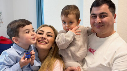 Həmin azərbaycanlı ailəyə azyaşlı uşaqları qaytarıldı - Foto
