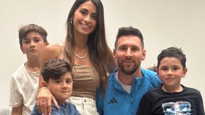 Uşaqlarımı məktəbə özüm aparıram - Messi