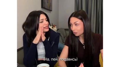 Azərbaycanlı və erməni qızın müzakirə yaradan VİDEOSU