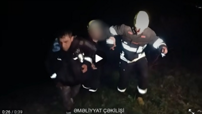 Şəkidə dağlıq ərazidə köməksiz qalan iki nəfər xilas edildi - VİDEO