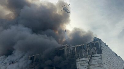 Lökbatanda anbardakı yanğın nəzarətə götürüldü - Yeniləndi
